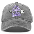 thumbnail image 1 of DALIX Halloween Hat Too Cute To Spook Womens Baseball Cap Washed in Black, 1 of 6