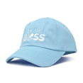 thumbnail image 1 of DALIX I'm The Boss Baby Hat Infant Baseball Cap for Baby Girls and Boys in Light Blue, 1 of 7