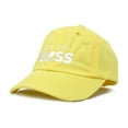 thumbnail image 1 of DALIX I'm The Boss Baby Hat Infant Baseball Cap for Baby Girls and Boys in Minion Yellow, 1 of 7