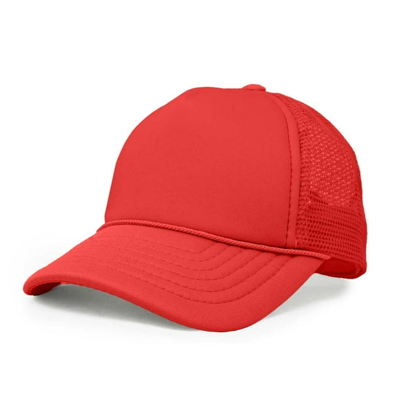 DALIX Infant Trucker Hat Baby Cap Tiny Extra Small Girls Boys in Red