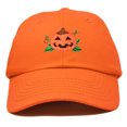 thumbnail image 1 of DALIX Jack-O-Lantern Halloween Pumpkin Hat Mens Womens Baseball Cap in Orange, 1 of 7