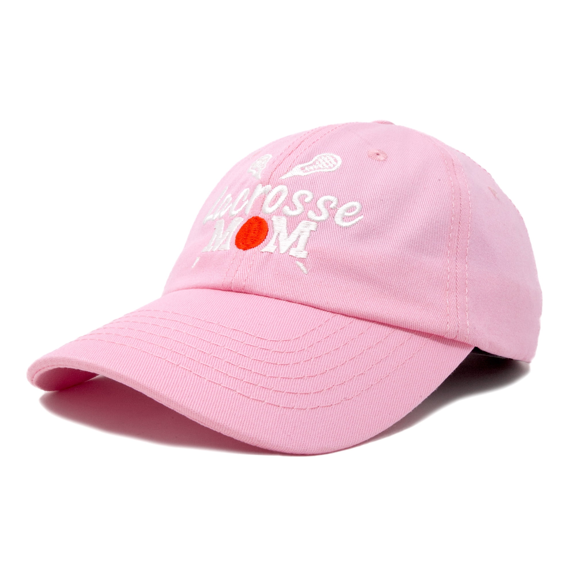 DALIX Lacrosse Mom Hat Women's Baseball Caps Unstructured Dad Hats in