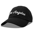 thumbnail image 1 of DALIX Los Angeles Baseball Cap Mens Womens Hats LA in Black, 1 of 6