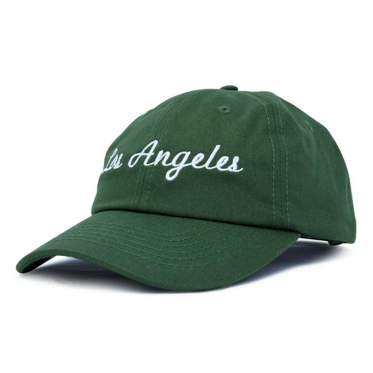 DALIX Los in Dark Womens Angeles Hats Cap Mens Baseball LA Green