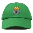 thumbnail image 1 of DALIX Lucky Pot Of Gold Hat Womens Embroidered Baseball Cap in Kelly Green, 1 of 6