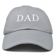 thumbnail image 1 of DALIX Men's Embroidered Dad Hat Soft Cotton Baseball Cap in Gray, 1 of 7