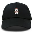 thumbnail image 1 of DALIX Mini Snowman Hat Ladies Womens Baseball Cap in Black, 1 of 6