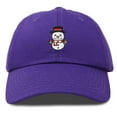 thumbnail image 1 of DALIX Mini Snowman Hat Ladies Womens Baseball Cap in Purple, 1 of 6