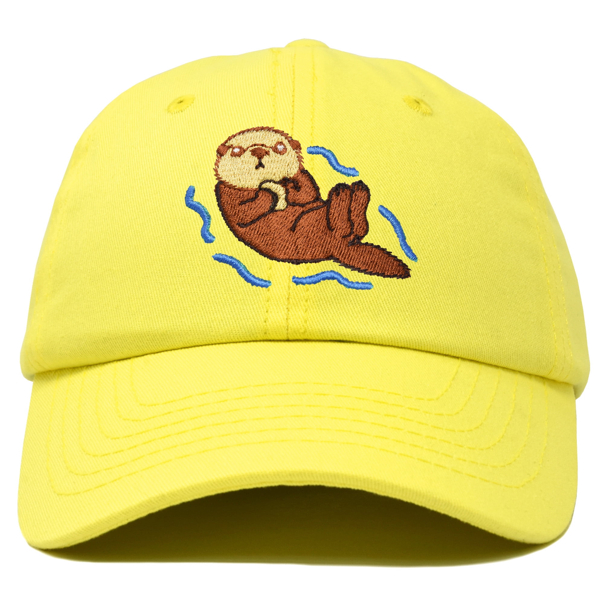 DALIX Otter Cap Animal Dad Hat Embroidered Nature Mom Baseball Cap in
