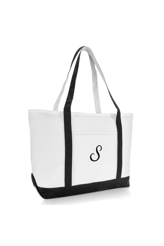 Premium Women's Tote Bags Large Tote Bag Personalized Gifts Black S