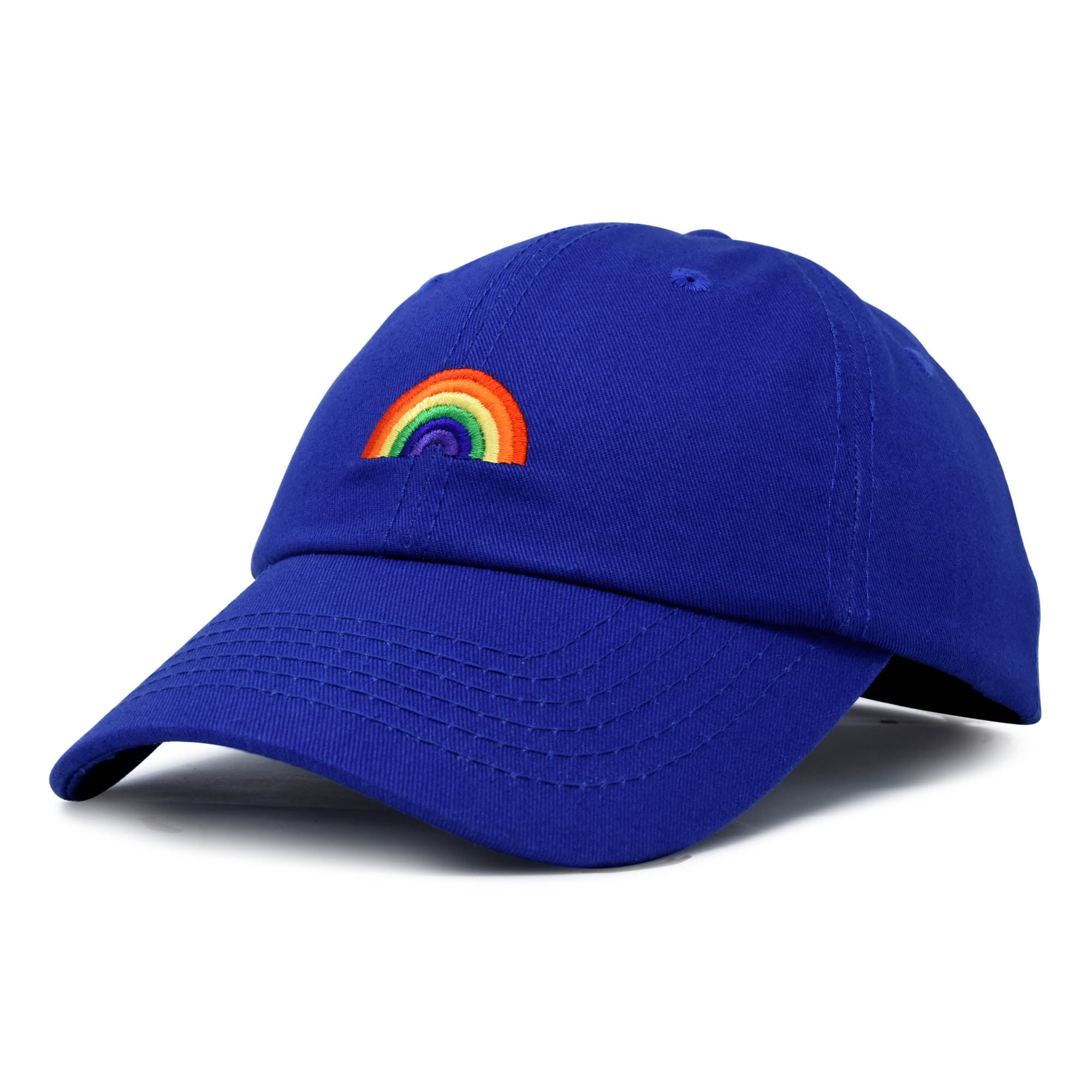 DALIX Rainbow Baseball Cap Womens Hats Cute Hat Soft Cotton Caps