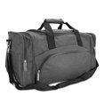 thumbnail image 1 of DALIX Signature Travel or Gym Duffle Bag in Charcoal-Black, 1 of 4