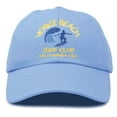 thumbnail image 1 of DALIX Surf Venice Beach Ball Cap Embroidered Hat in Light Blue, 1 of 7