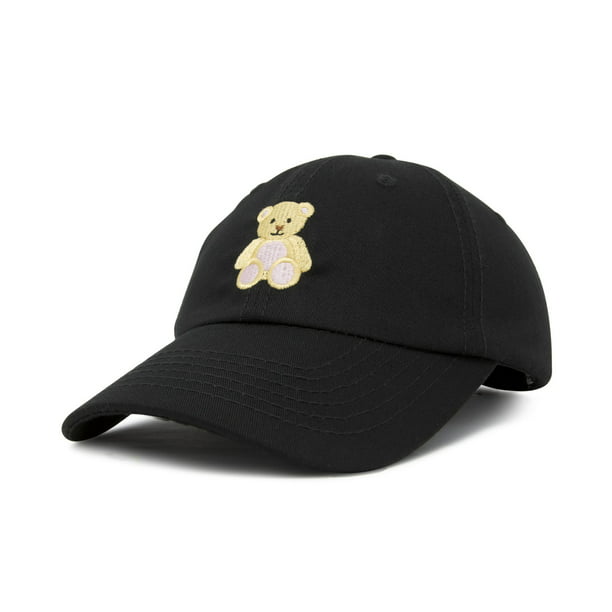 DALIX Toddler Cute Teddy Bear Hat Cotton Baseball Cap in Black ...