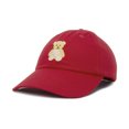 thumbnail image 1 of DALIX Toddler Cute Teddy Bear Hat Cotton Baseball Cap in Red, 1 of 7