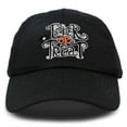 thumbnail image 1 of DALIX Trick or Treat Hat Womens Halloween Baseball Cap in Black, 1 of 6