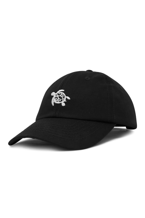 Turtle Hat Nature Womens Baseball Cap in Black