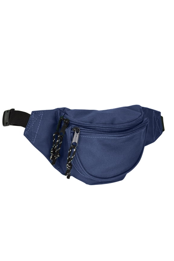 Unisex Small Fanny Pack Waist Pouch S XS Size 24 to 31 in Navy Blue