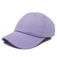 thumbnail image 1 of DALIX Unisex Unstructured Cotton Cap Adjustable Plain Hat in Lavender, 1 of 8