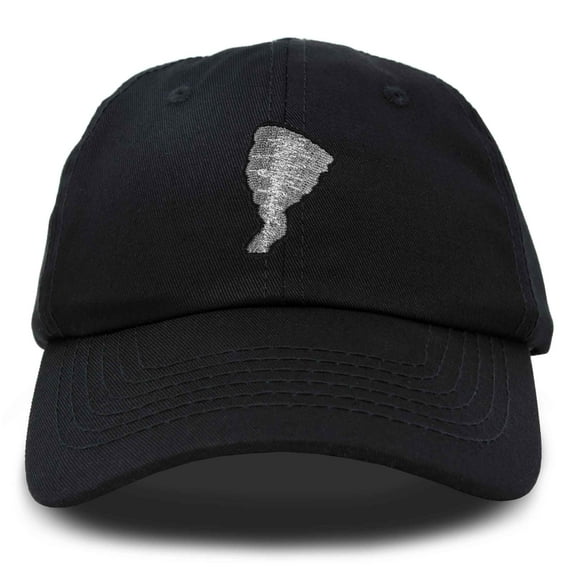 DALIX Unstoppable Like A Tornado Hat Womens Embroidered Baseball Cap in Black