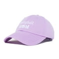 thumbnail image 1 of DALIX Volleyball Mom Premium Cotton Cap Womens Hats for Mom in Lavender, 1 of 7