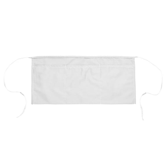 DALIX Waist Aprons Cashier Home Commerical Use in White