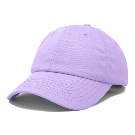 DALIX Womens Hat Lightweight 100% Cotton Cap in Lavender