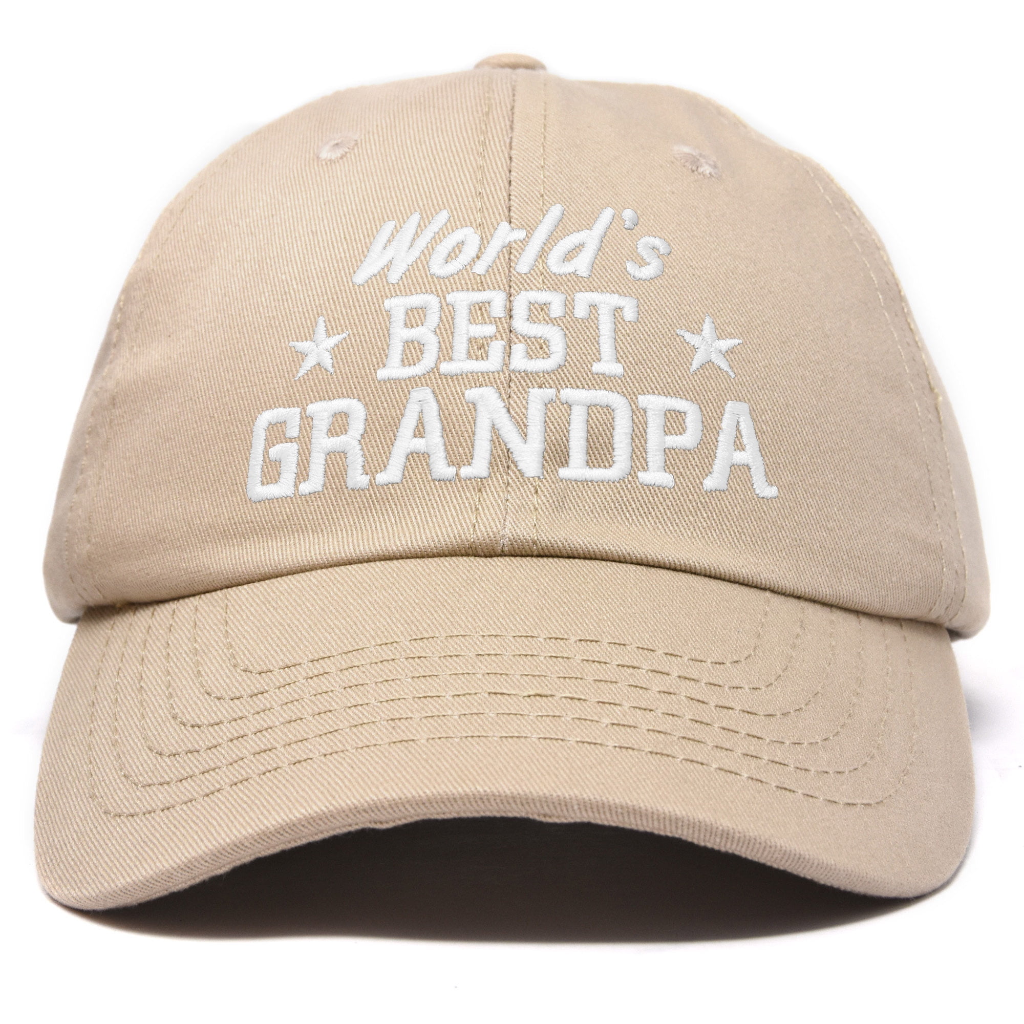 Grandpa Baseball Cap - Adjustable Embroidered Hat For Men, Gift From Grandkids For Birthday Or Father's Day