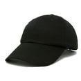 thumbnail image 1 of DALIX Youth Childrens Cotton Cap Plain Hat In Black, 1 of 6