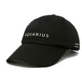 thumbnail image 1 of DALIX Zodiac Sign Aquarius Hat Women's Embroidered Baseball Cap in Black, 1 of 6