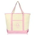 thumbnail image 1 of DALIX Zodiac Sign Tote Bag Horoscope Astrology - Libra Pink, 1 of 7