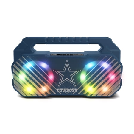SOAR NFL Wireless Boombox Speaker with FM Radio-Dallas Cowboys