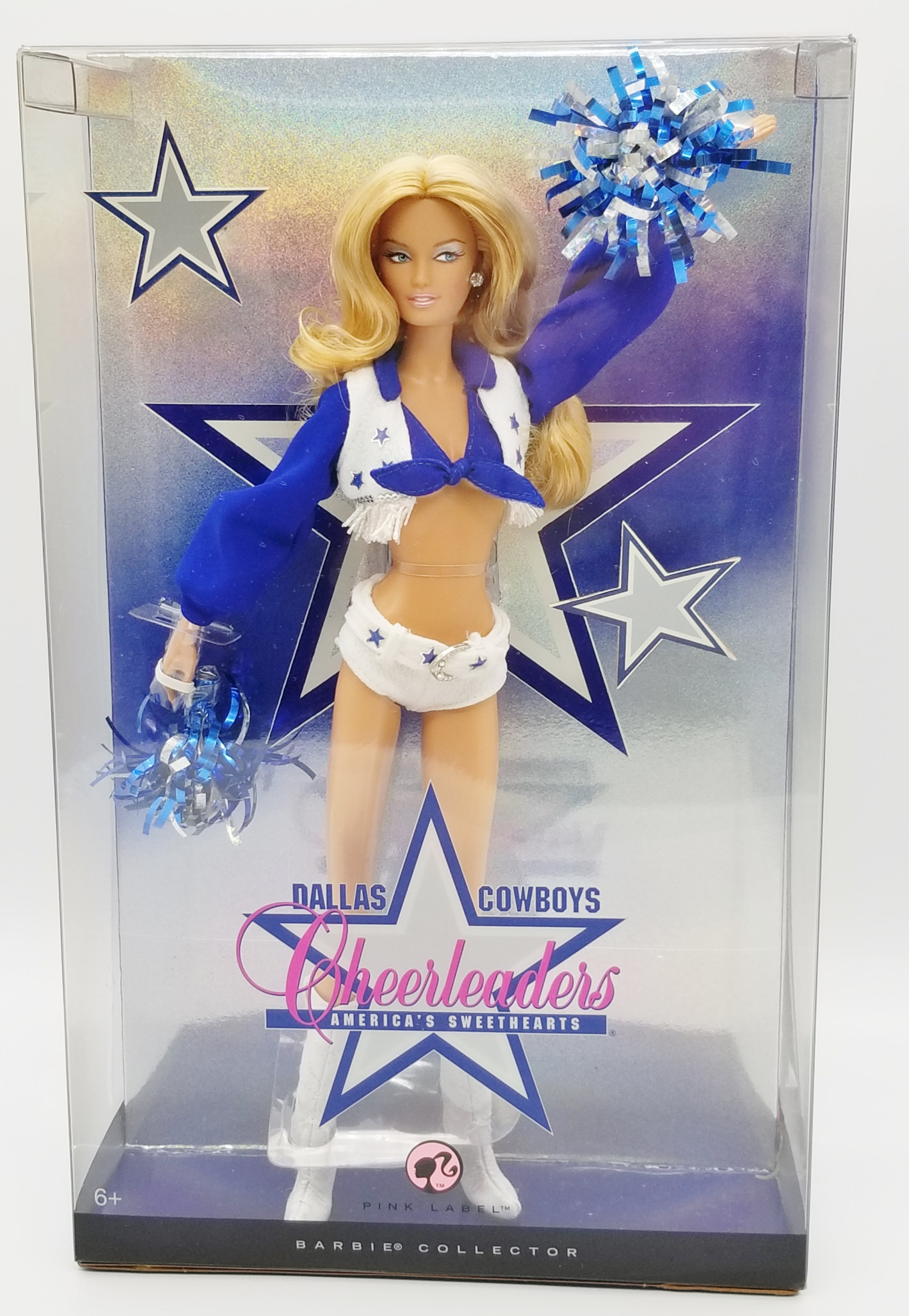 DALLAS Cheerleader Barbie Collectible Doll - Walmart.com