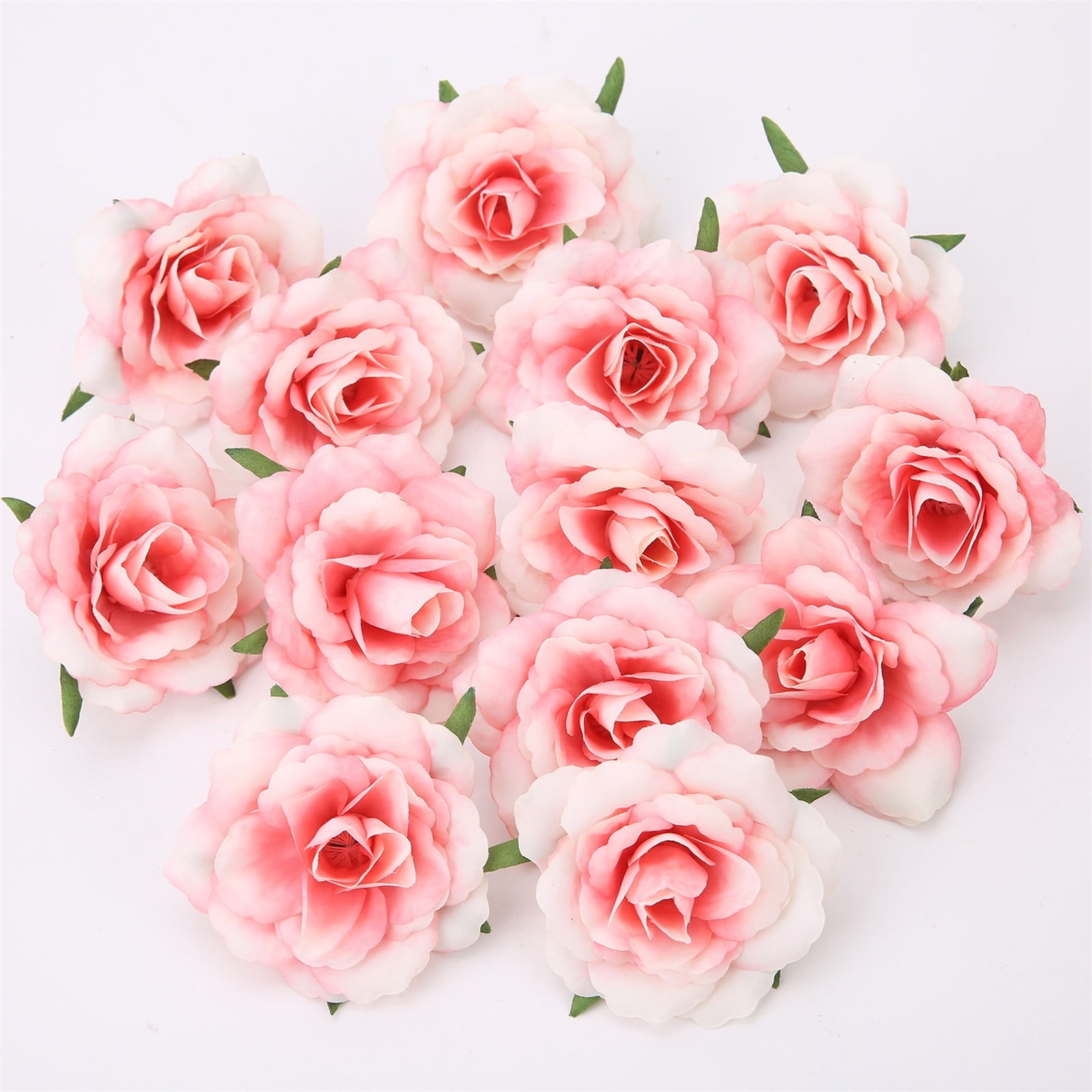 DALLtif Clearance Artificial flowers Rose Simulation Flower Single Head ...