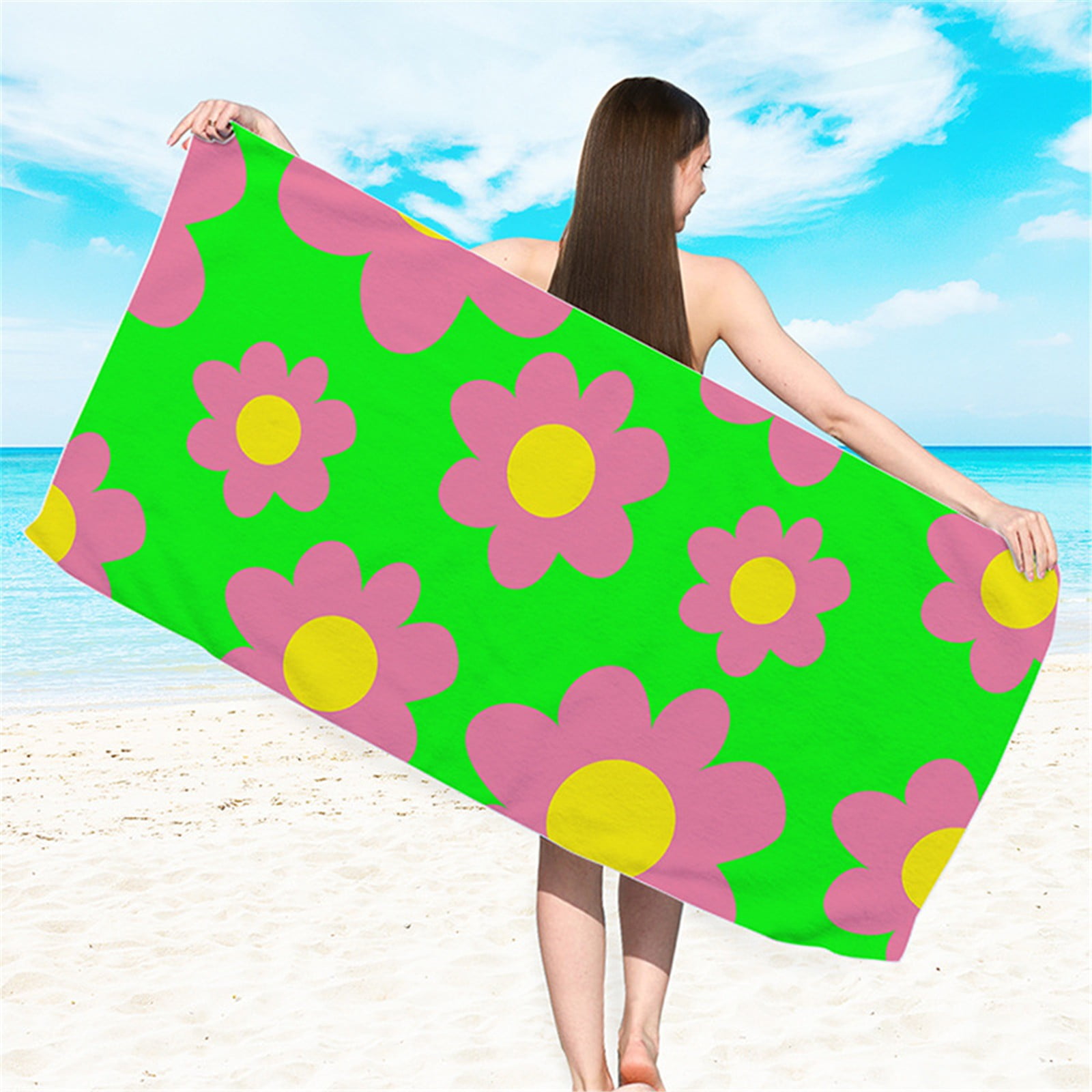 DALLtif Clearance Bath Towel Beach Towel For Girls Gifts For Girls