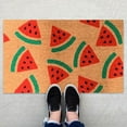 DALLtif Clearance Carpet Watermelon Theme Carpet Non Entrance Door Entrance Pad Water Absorption