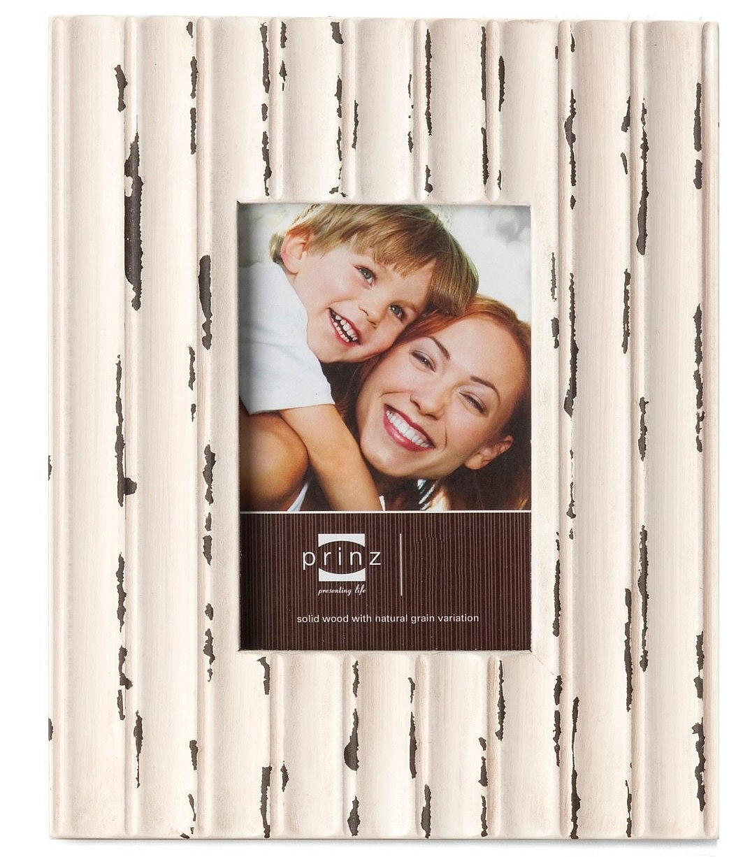 DALTON Ivory rustic barnwood siding frame by Prinz - 8x10 - Walmart.com