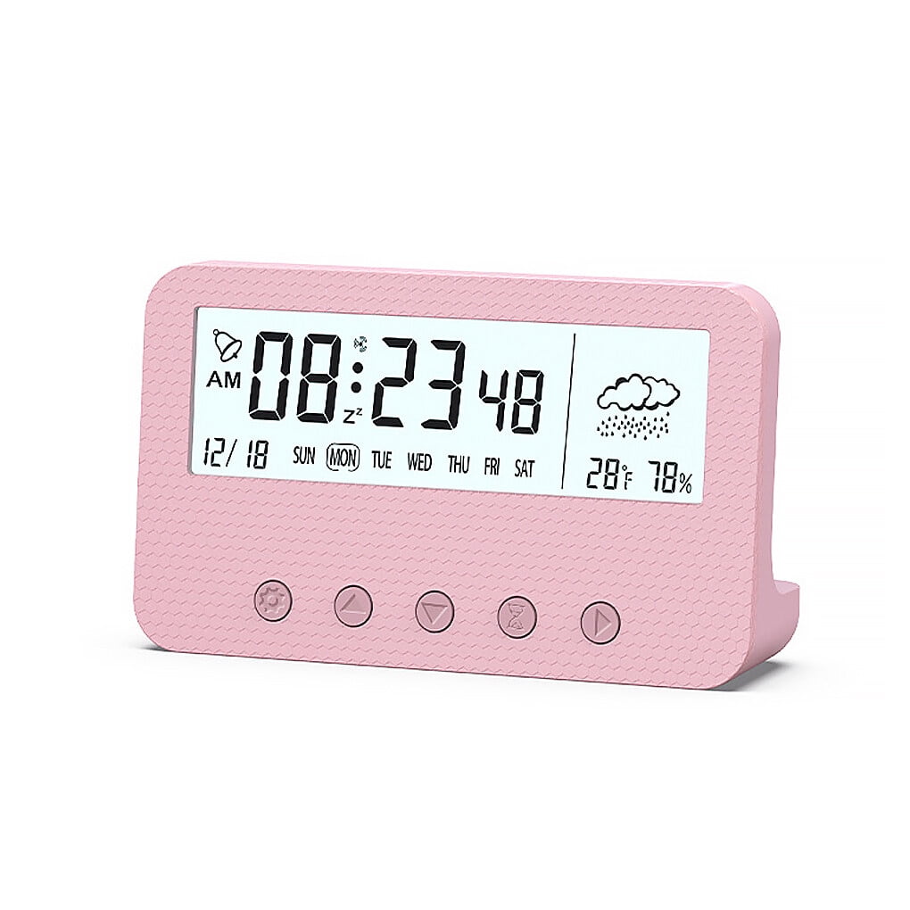 DALX Living Room Desktop Digital Clock Plastic Timer Calendar dalx-living-room-desktop-digital-clock-plastic-timer-calendar