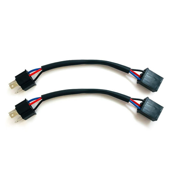 DAMA 9003 H4 HB2 9" Extension Wire Connectors | Pack of 2