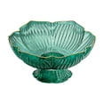 thumbnail image 1 of DAMAI 10" Fluted Scalloped Decorative Bowls Moderate Plastic Fruit Bowl for Kitchen Counter, Elegant Wavy Edge Centerpiece Bowls for Home Housewarming Wedding Gift, 1 of 6