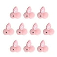 thumbnail image 1 of DAMAI 10 Pcs Mini Plush Easter Bunny Animals Ornament, Wool Felt Rabbits, Soft Tiny Stuffed Animals Easter Bunnies Plush Rabbit For Easter Decorations, Diy Hair Clips, 1 of 6