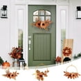 thumbnail image 1 of DAMAI 1pc Artificial Sunflower Wreath,Vibrant Decorative Garland for Home Door Versatile Wall Hanging for Autumn Thanksgiving Celebrations, 1 of 7