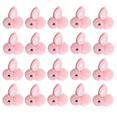thumbnail image 1 of DAMAI 20 Pcs Mini Plush Easter Bunny Animals Ornament, 2.16 inch Wool Felt Rabbits, Soft Tiny Stuffed Animals Easter Bunnies Plush Rabbit For Easter Decorations, Diy Hair Clips, 1 of 6