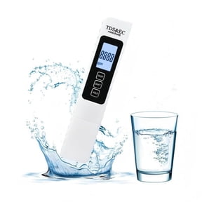 DAMAI 2025 New 4 in 1 Digital Water Quality Tester,0-9990PPM TDS Meter Digital Water Tester,Professional Testing for Drinking Water, Hydroponics, Aquariums, RO Systems Swimming Pools