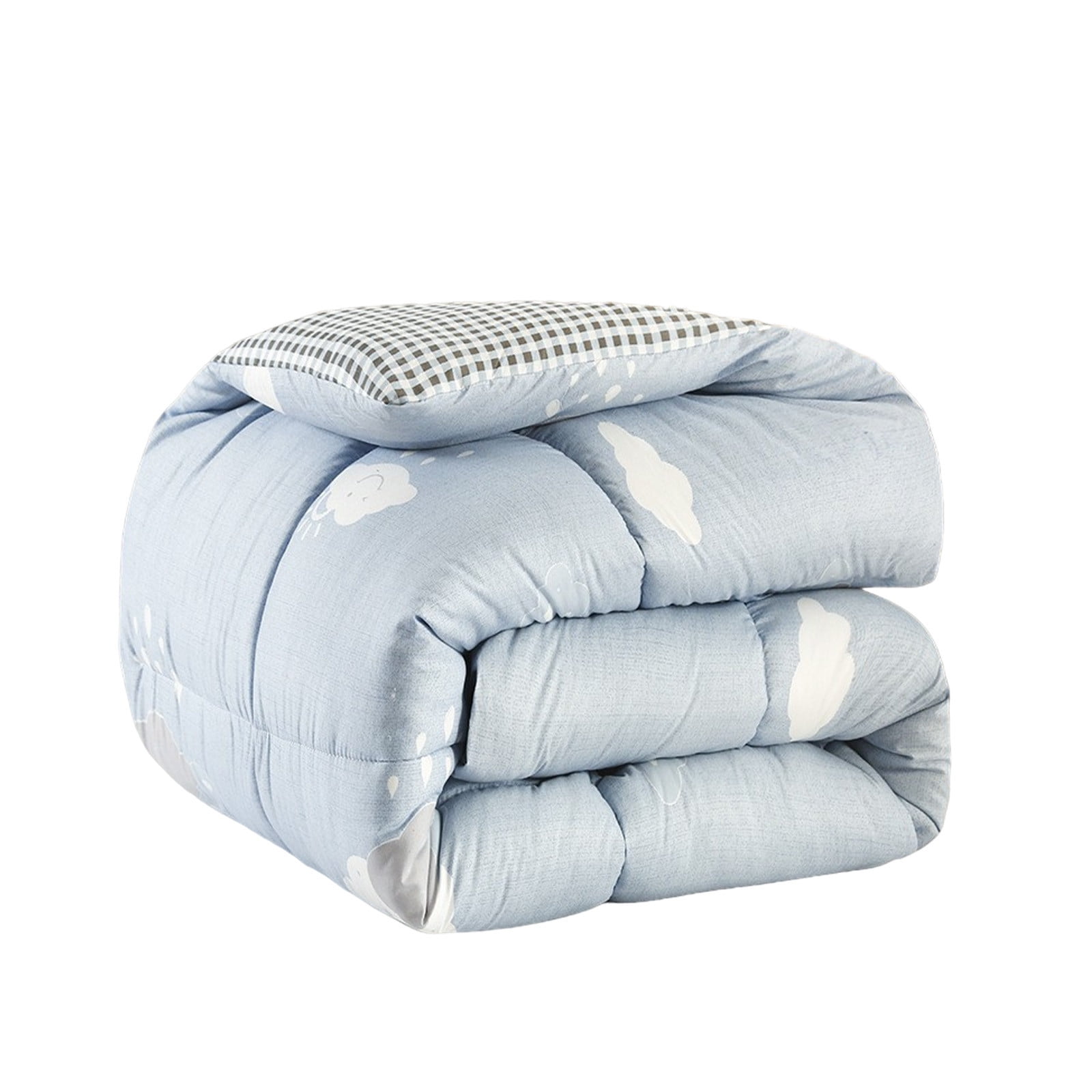 DAMAI 2025 New Updated Comforter Thick Quilt, Soybean Fiber Soft Silk Breathable Winter Bedding Comforter, Quilt Warm Thickened Cotton Quilt, Winter Bedding Comforter, 59x79in