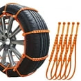 thumbnail image 1 of DAMAI 2026 New Anti-skid Chains, Universal Anti-Skid Snow Tire Chains, Portable Emergency Traction Cables for Cars SUVs Trucks, Reusable Winter Safety Chains for Snow Ice Mud, 1 of 9