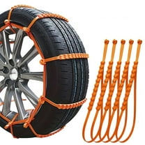 DAMAI 2026 New Anti-skid Chains, Universal Anti-Skid Snow Tire Chains, Portable Emergency Traction Cables for Cars SUVs Trucks, Reusable Winter Safety Chains for Snow Ice Mud