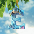 thumbnail image 1 of DAMAI 26 Letters Adorable Sea Turtle Christmas Tree Decoration Pendant, Marine Life Theme Alphabet Christmas Hanging, Christmas Letters Ornaments A to Z Ornament Letters Decorative Hanging, 1 of 3