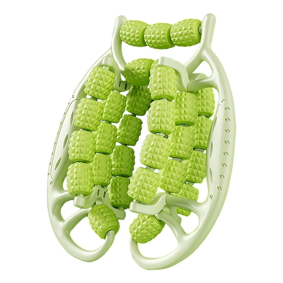 DAMAI 29-Wheel Deep Tissue Massage Roller,Ring Clamp Leg Massager,Professional Circular Massage Tool for Arms,Legs,Calves,Neck,Cellulite Reduction