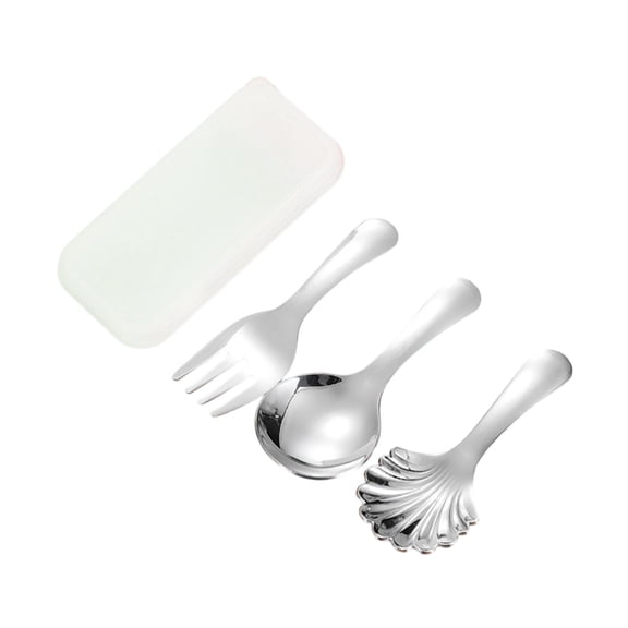 DAMAI 3 Pcs Gold Stainless Steel Utensil Set, Short Handle Stainless Steel Mini Spoon, 304 Stainless Steel Mini Spoons For Soup, Condiments, Dessert, Tea Coffee